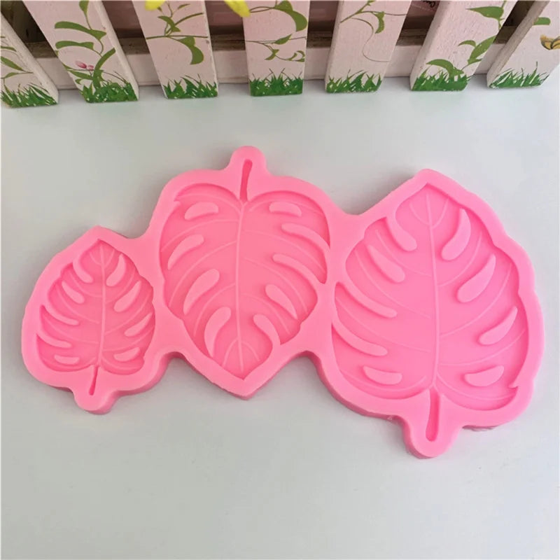 Tortoise leaf silicone mold