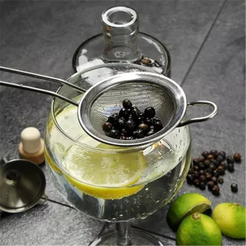 Conical cocktail sieve