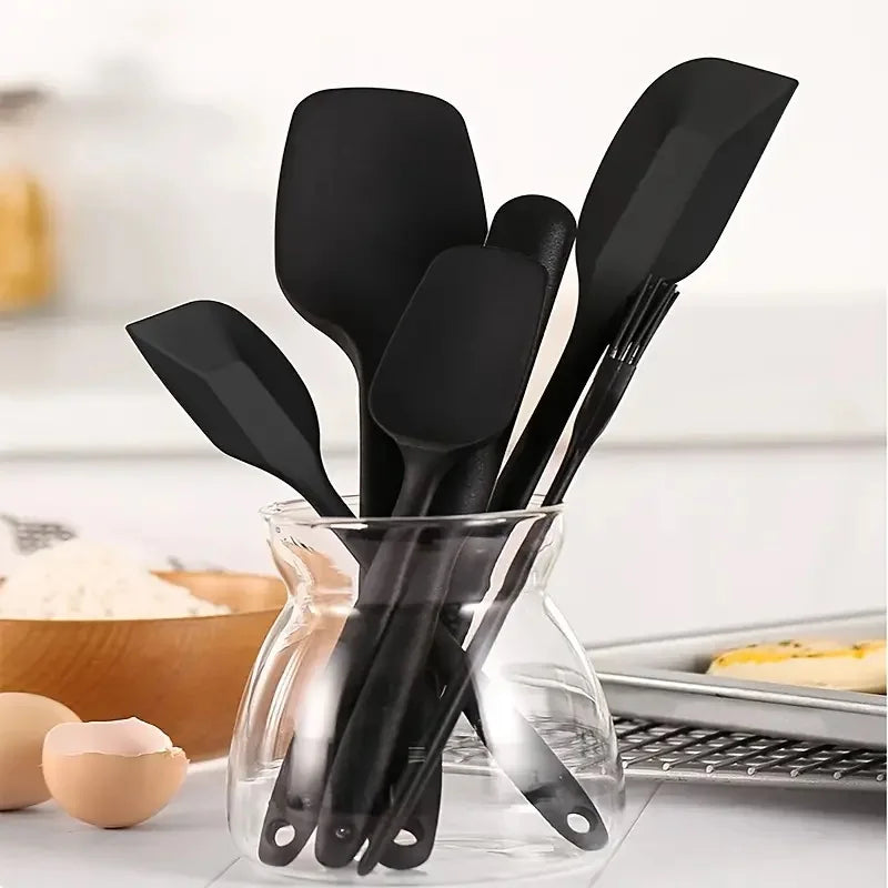 Silicone spatula set