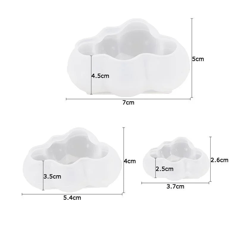 Cloud shape mold