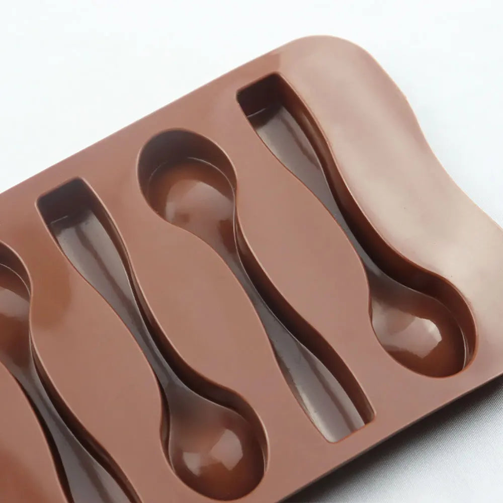 Spoon shape silicone mold