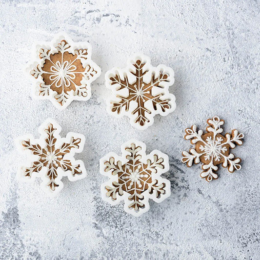 Snowflake cookie cutters