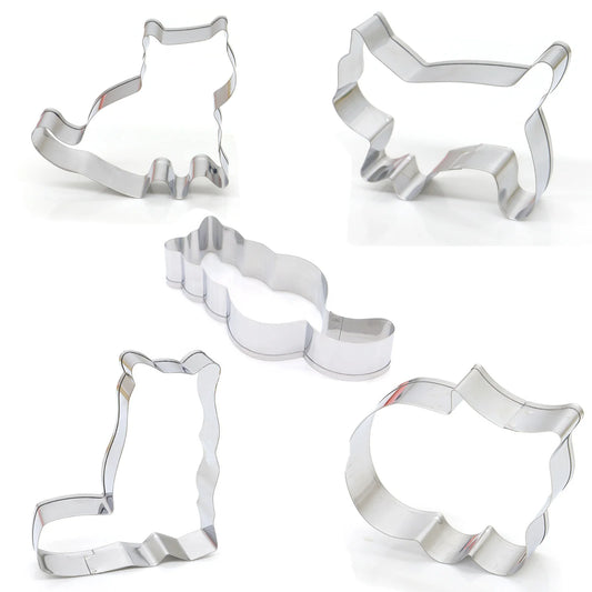 Cat shaped cutter set