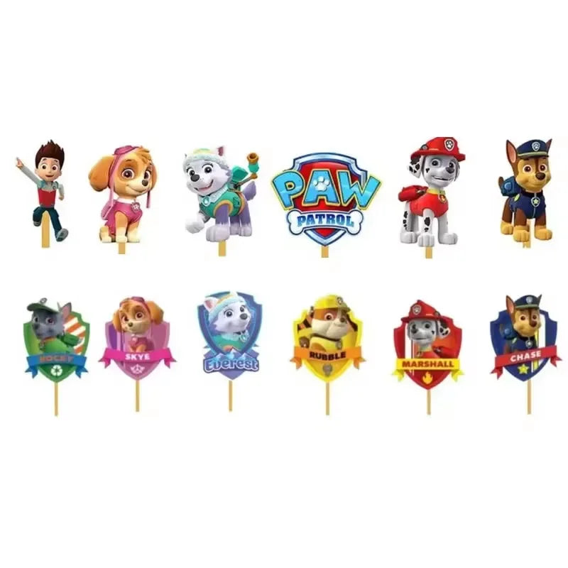 Paw Patrol cake topper