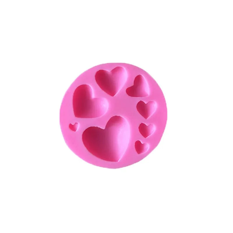 Heart silicone mold H