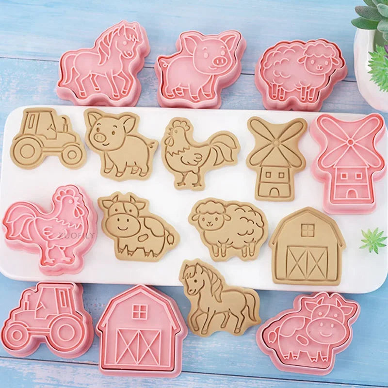 Farm animal cutter set